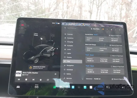 2020 Tesla Model 3 Long Range Dual Motor All-Wheel Drive from USA, damaged, VIN 5YJ3E1EB5LF600145